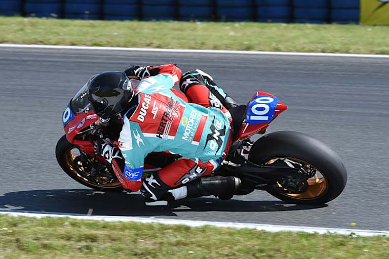 Nekvasil auf der Ducati Panigale