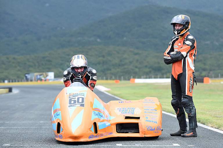 Rösinger in voller Konzentration vor seinem letzten WM-Einsatz