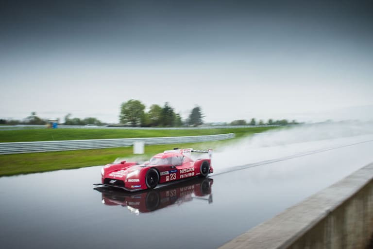 Nissan testete überwiegend im Regen