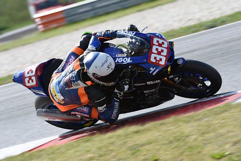 Florian Alt (Viltaïs Yamaha) holte sich den Klassensieg in der Slowakei