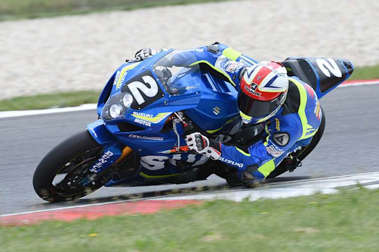 Vincent Philippe ist nicht mehr der schnellste Fahrer bei Suzuki Endurance
