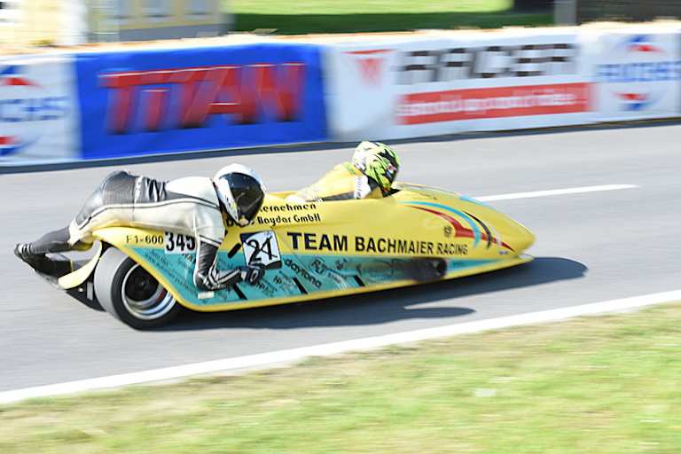 Bachmaier/Crome beim Bergrennen in Landshaag