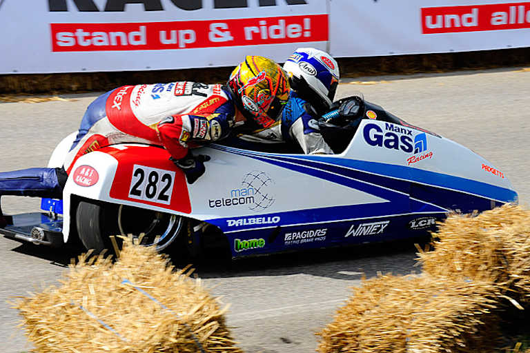 Der dreifache TT-Sieger Klaus Klaffenböck bewies auch in Landshaag seine Klasse