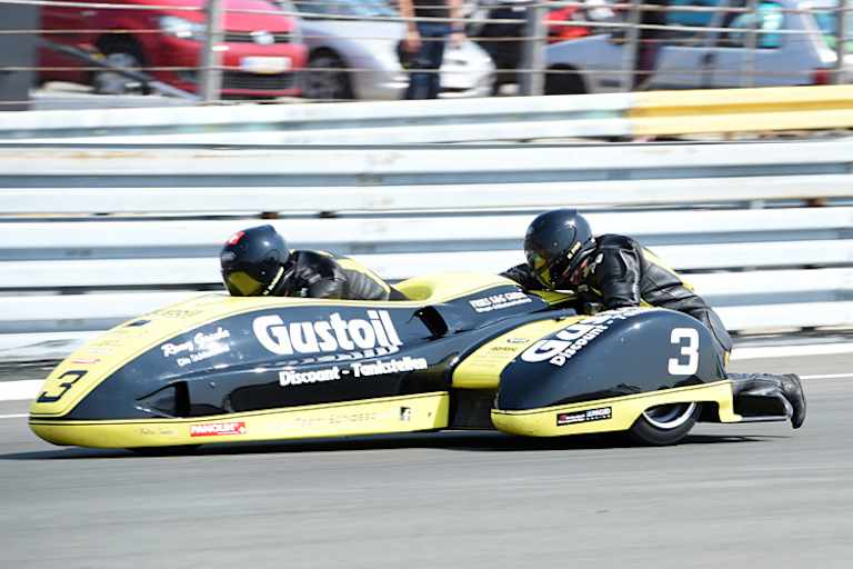 Auf ihrer LCR Yamaha lieferten Schlosser/Fries zwei fehlerfreie Rennen ab