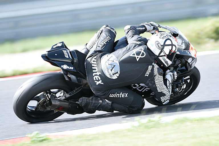 Auf seiner Yamaha erhofft sich Trummer in Frohburg ein Top-3-Ergebnis