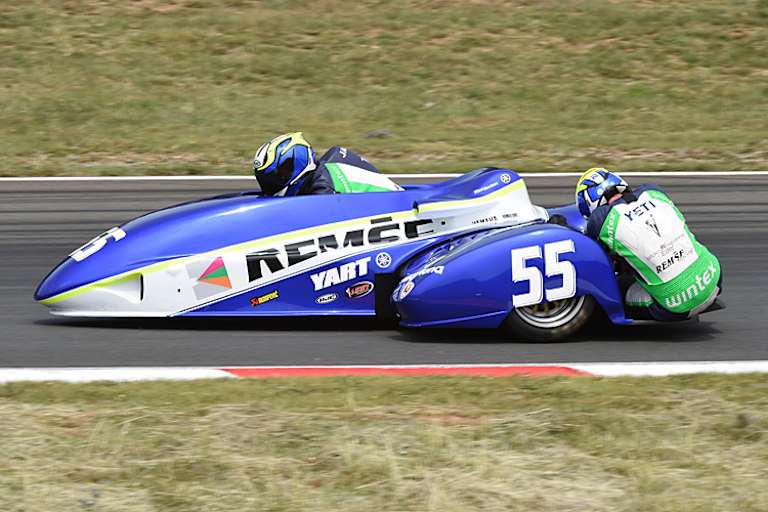 So kennt man Manfred Wechselberger (hier an der Seite von Janez Remse)