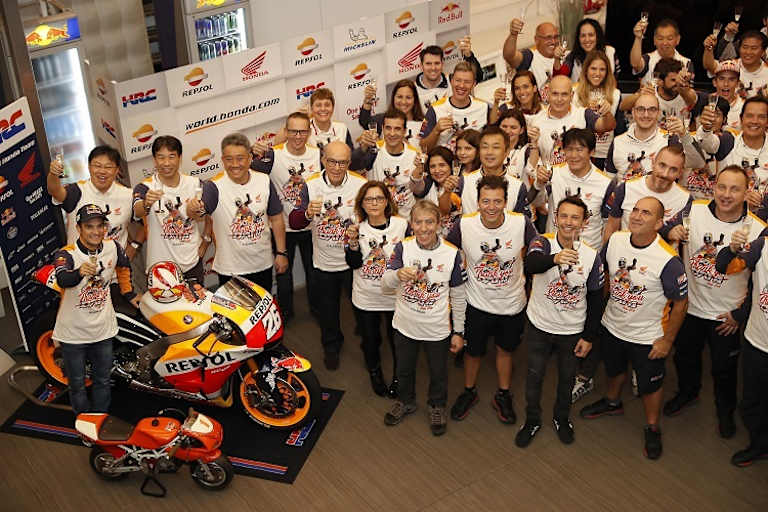 Abschiedsparty für Dani Pedrosa