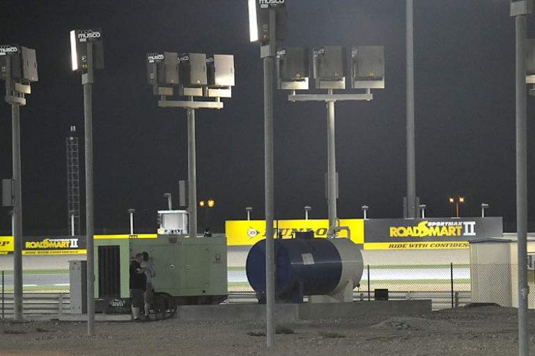 Die Firma Musco baute die Beleuchtungsanlage für Losail