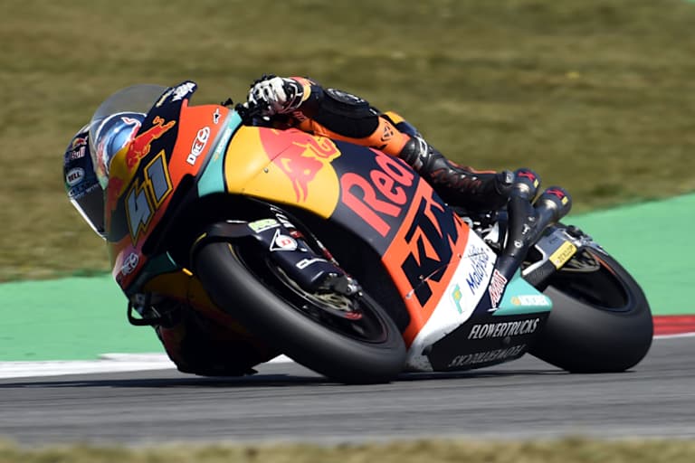 Brad Binder beendete das Rennen auf dem siebten Platz