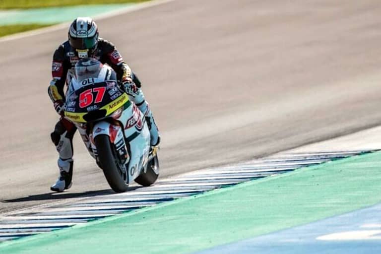 Edgar Pons steht in der Moto2-EM auf der Pole-Position