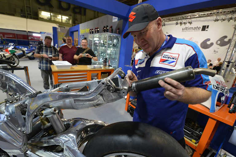 Classic-Suzuki-Chefmechaniker Nathan Colombi