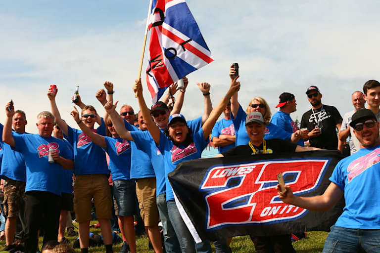 Die Fans von Alex Lowes waren sichtlich zufrieden