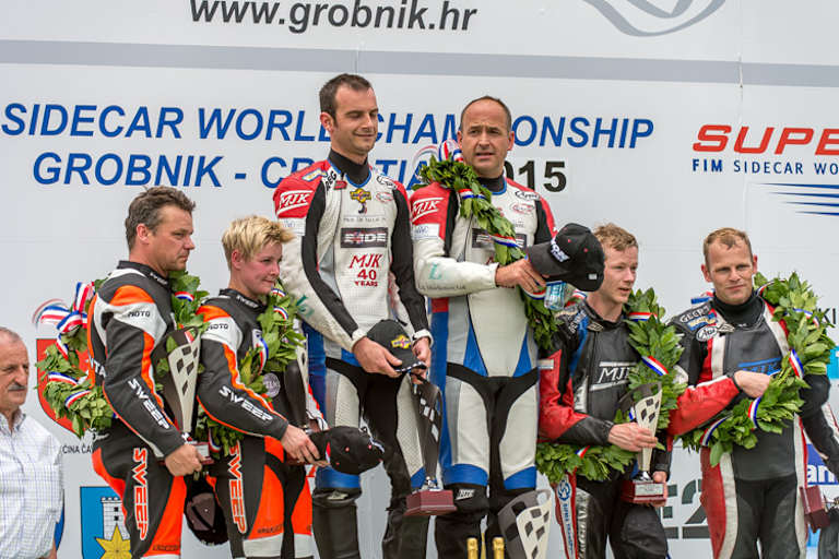  Podium: v.l. Päivärinta, Kirsulainen, Cluze, Reeves, Streuer, Koerts