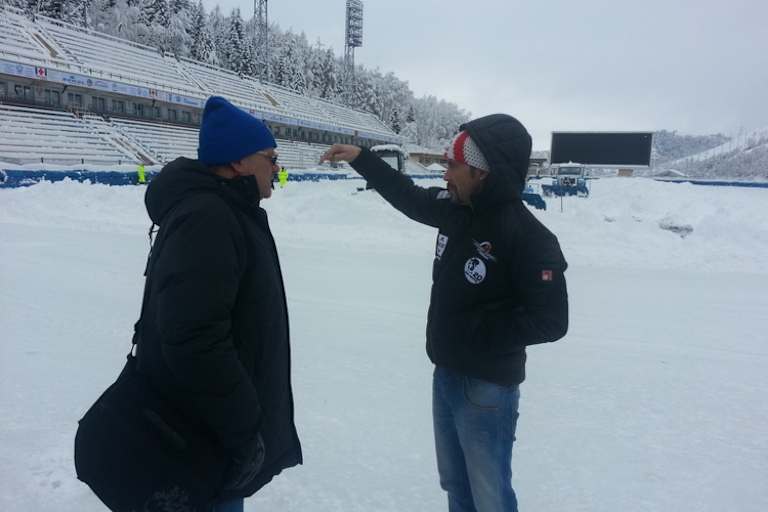 FIM-Race-Coordinator Jouni Seppänen und Franz Zorn
