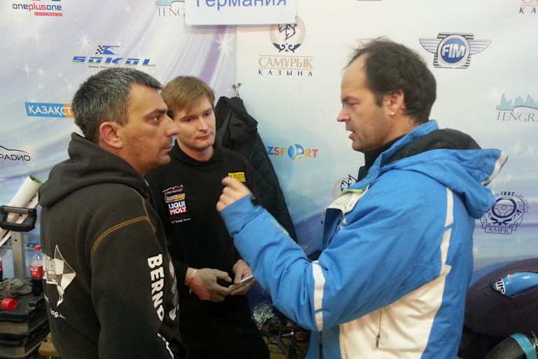 Tuner Steffen Höppner, Hans Weber und Günther Bauer