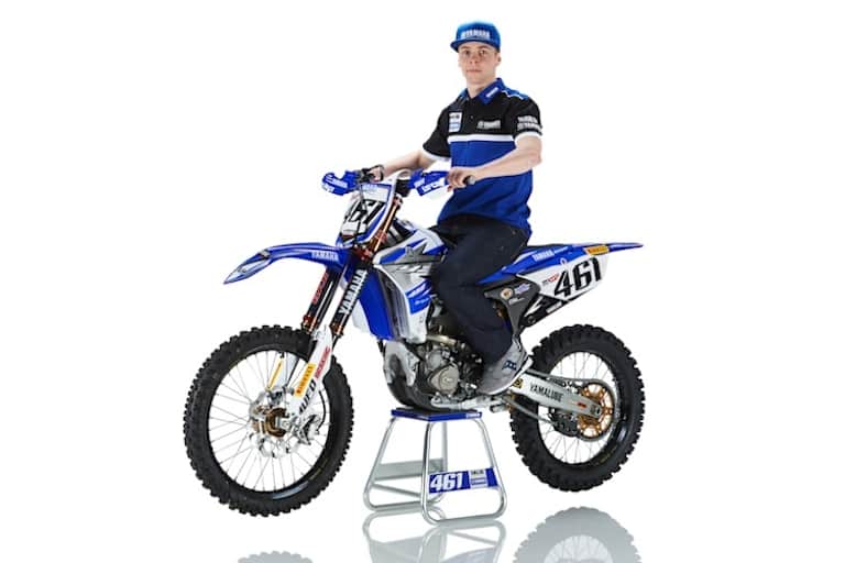 Romain Febvre muss sich zuerst auf die YZ450FM einstellen