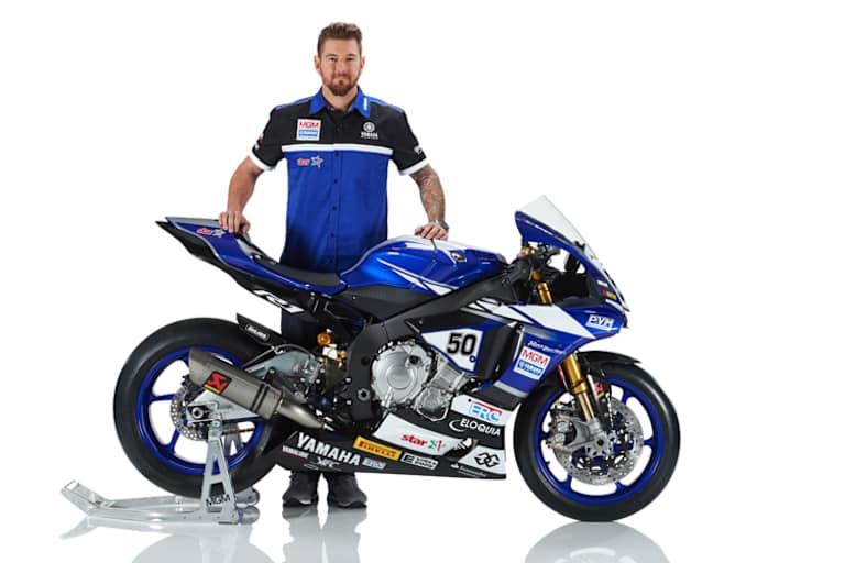 Der Australier 2015 ganz in blau