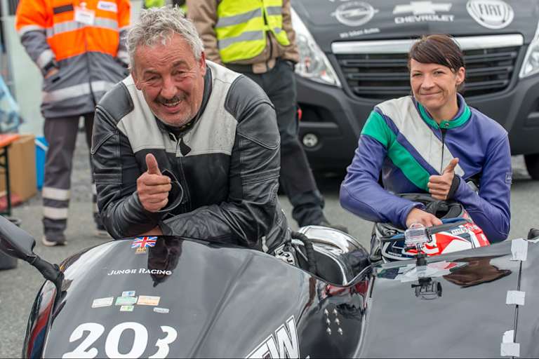 Robert Werth und Carolin Zimmermann fuhren zum zweiten Mal in Bremerhaven