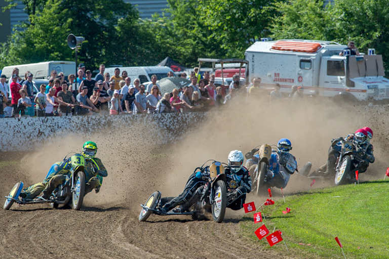  Gespanne sind bei fast jedem Langbahnrennen dabei