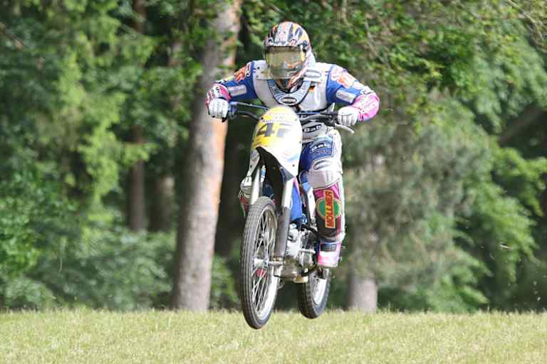 Stephan Katt beim Sprung