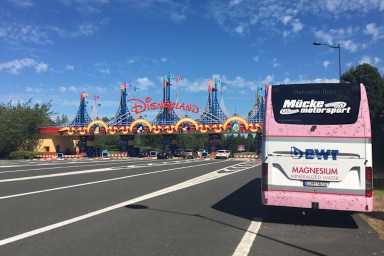 Kleiner Zwischenstopp im Disneyland bei Paris