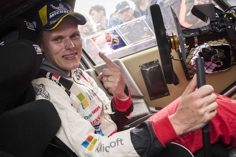 Beim fünften WM-Lauf unangefochten die Nummer 1 – Toyota-Pilot Ott Tänak