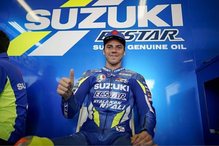 Daumen hoch bei Joan Mir