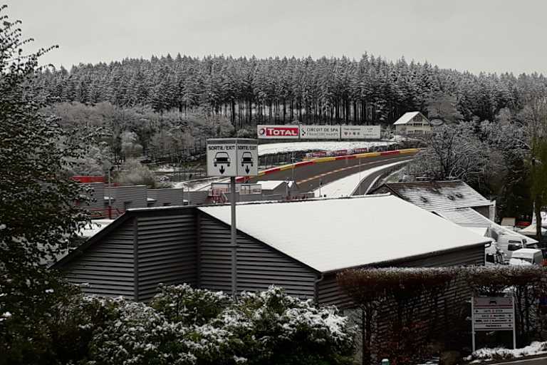 Schnee in Eau Rouge: Das gab es in der FIA WEC noch nie