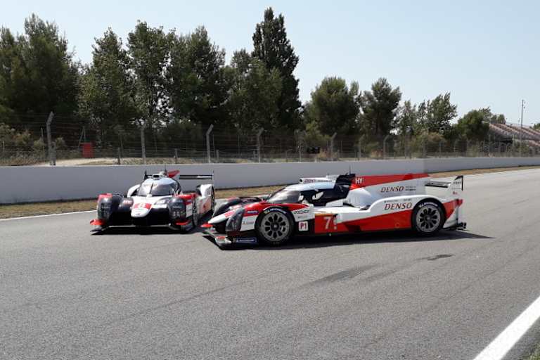 Die Toyota TS050 Hybrid fahren die letzte Saison in der FIA WEC