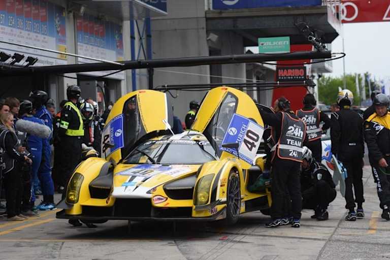 Nicht mehr dabei: Einer der beiden Glickenhaus SCG003