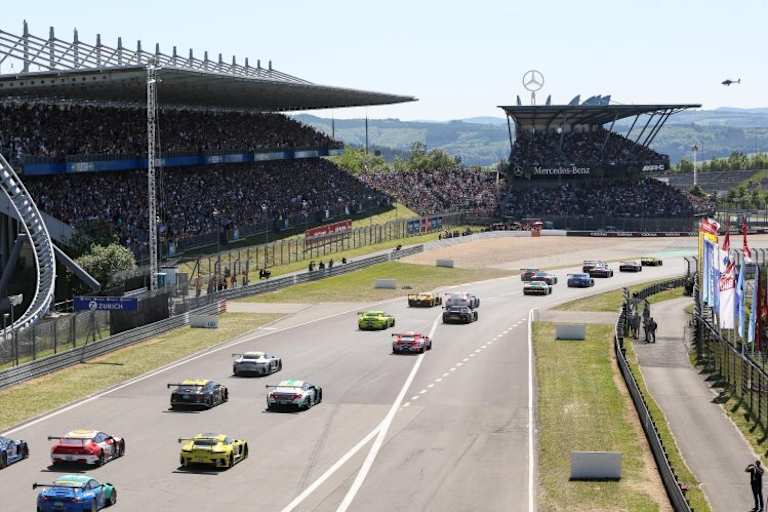 Das Feld auf der Reise zu Turn 1