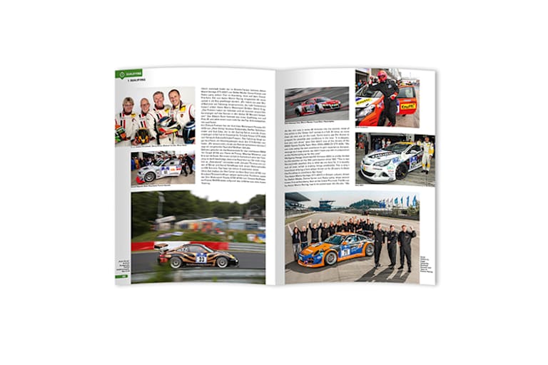 240 Seiten bilden das 24-Stunden-Rennen ab