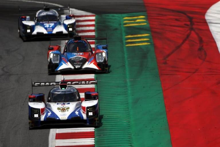 Der Dallara P217 von SMP Racing (vorne) zeigte eine gute Performance