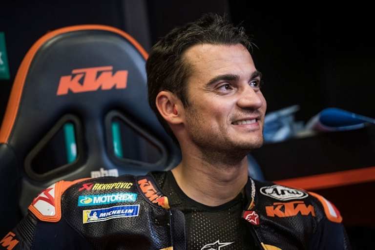 KTM-Testfahrer Dani Pedrosa