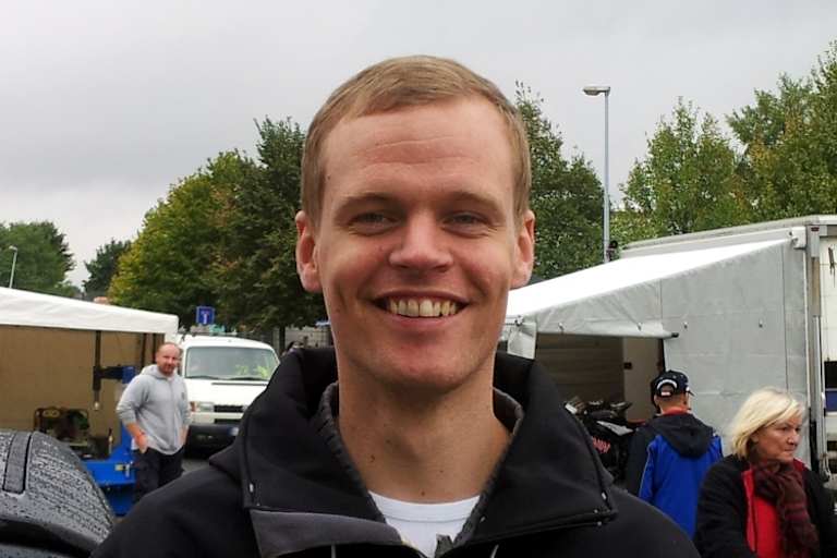 Branko Srdanov bei seinem Besuch in Frohburg 2013