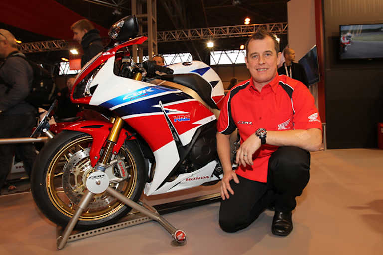 John McGuinness mit der Honda CBR1000RR Fireblade