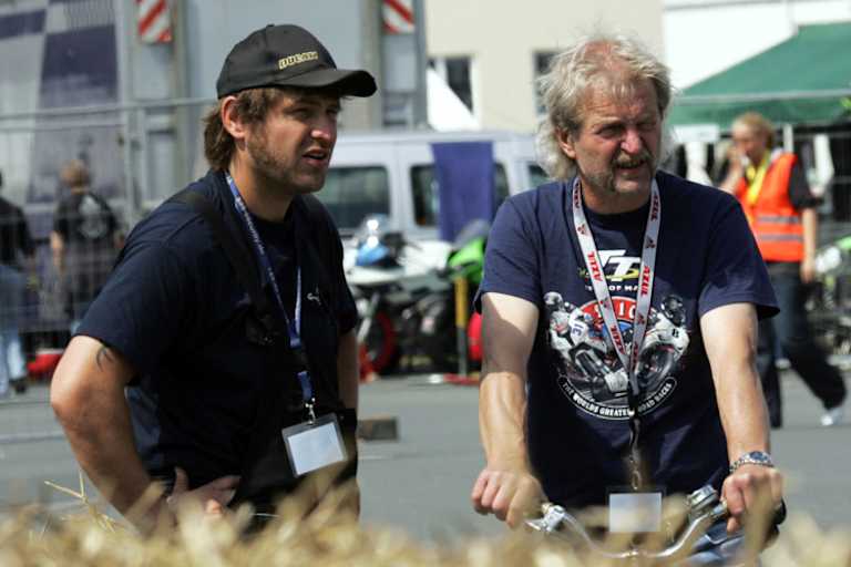 Die Organisatoren Kenny Hinck und Hinrich Hinck (rechts)