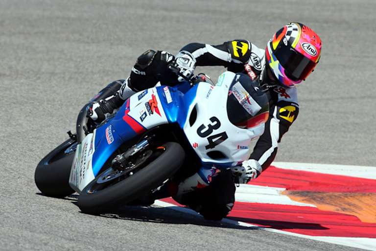 Die Yoshimura-Endurance-Suzuki (Im Bild: Kevin Schwantz)