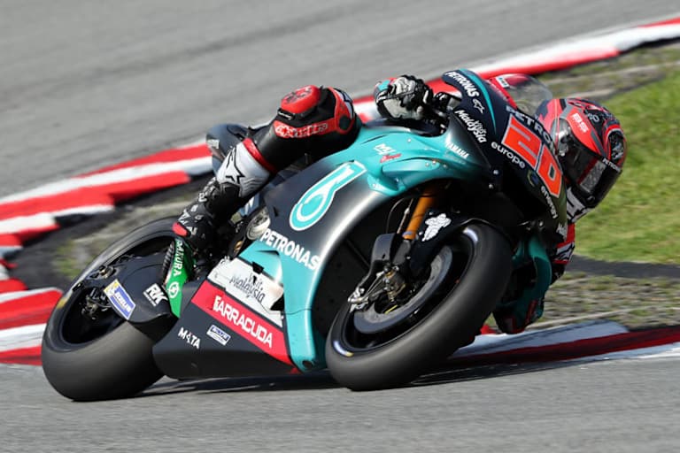 Fabio Quartararo absolvierte in Sepang seine erste MotoGP-Rennsimulation