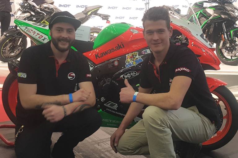 Johannes Schwimmbeck (rechts) und David Datzer