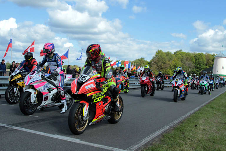 Didier Grams eroberte sich die IRRC-Superbike-Poleposition