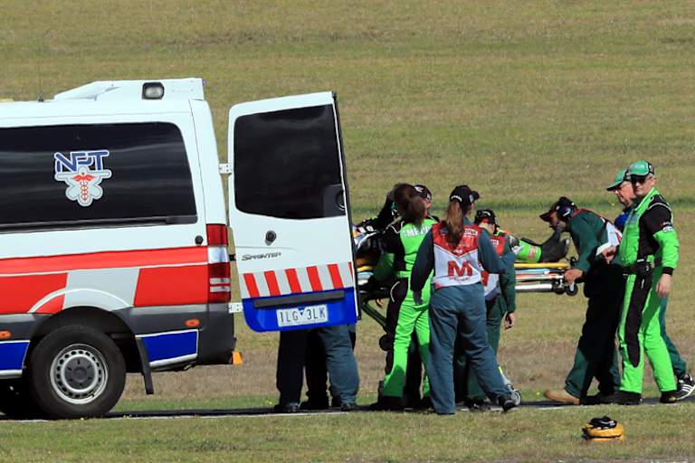 Inzwischen zog sich Sofuoglu schwerste Verletzungen zu