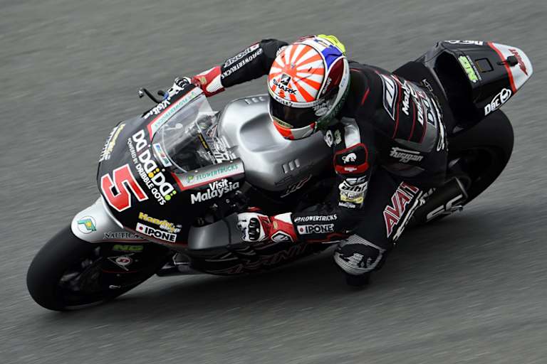 Johann Zarco zog mit seinem Landsmann Christian Sarron gleich