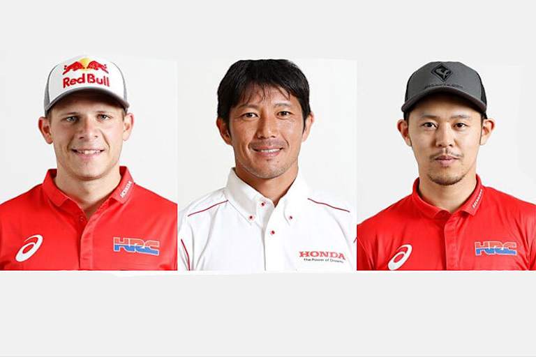 Das HRC-Trio Bradl, Kiyonari und Takahashi