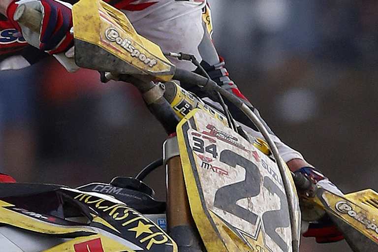 Die Nummerntafel von Kevin Strijbos in Teutschenthal