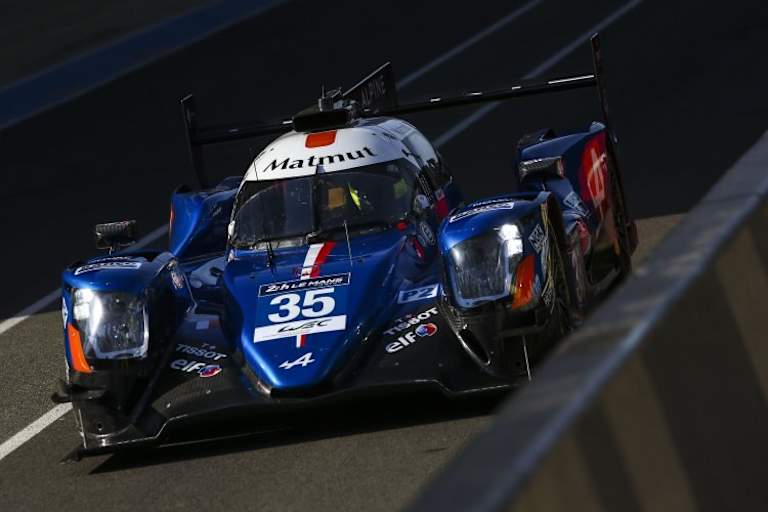 Lag in der LMP2 vorne: Der Alpine von Pierre Ragues, André Negrão und Nelson Panciatici