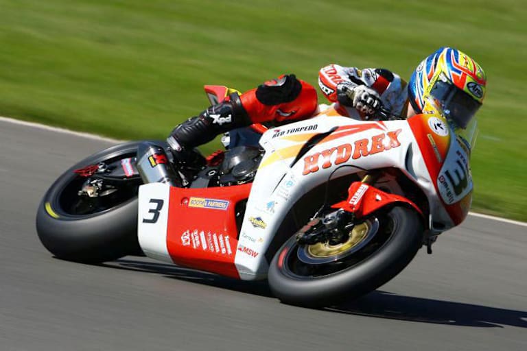 Stuart Easton feierte 2009 in Croft seinen ersten BSB-Sieg