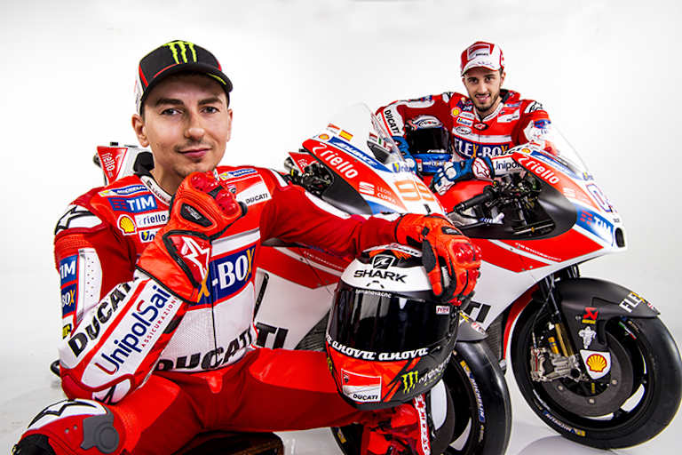 Jorge Lorenzo und Andrea Dovizioso sollen 2017 für Ducati-Erfolge sorgen 