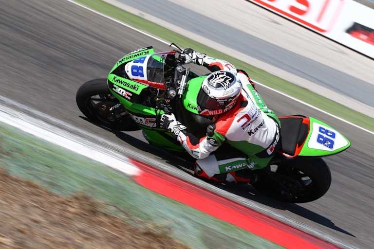 Kevin Coghlan mit seiner DMC Lorenzini Kawasaki