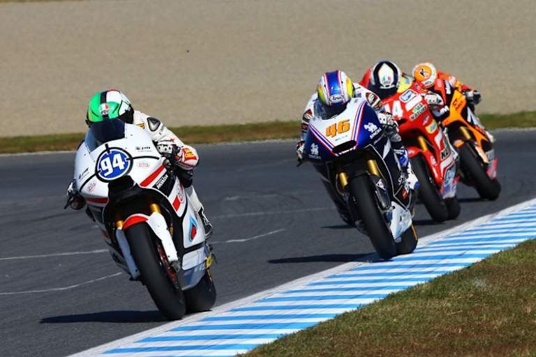 Franco Morbidelli führte zeitweise in Jerez